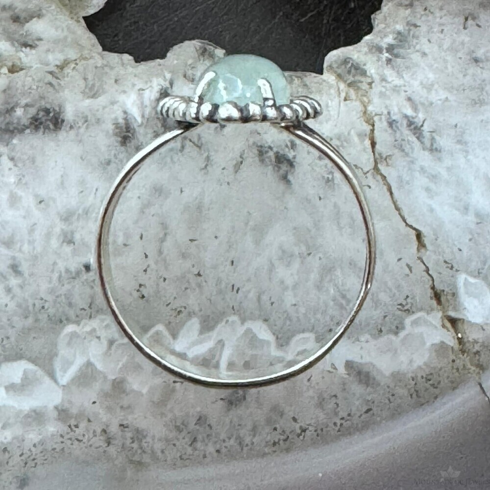Carolyn Pollack Sterling Elongated Oval Moonstone Decorated Ring For Women - Picture 8 of 10